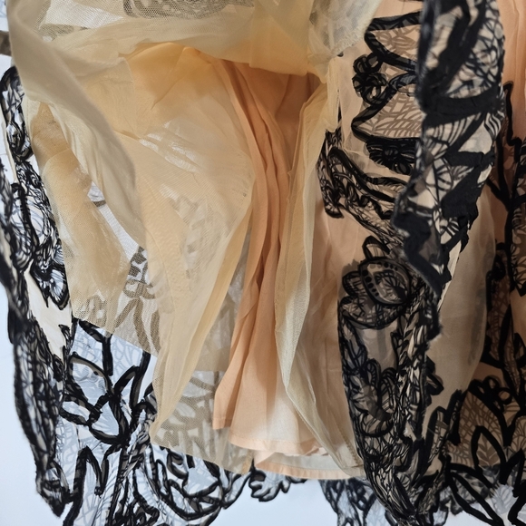 NWT Anthropologie Maeve Sleeveless V-Neck Lace Fit N Flare Mini Dress 8 - Picture 7 of 11